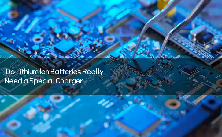 Do Lithium Ion Batteries Really Need a Special Charger?
