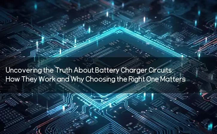 Uncovering the Truth About Battery Charger Circuits: How They Work and Why Choosing the Right One Matters