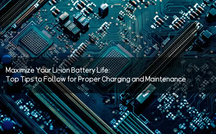 Maximize Your Li-ion Battery Life: Top Tips to Follow for Proper Charging and Maintenance