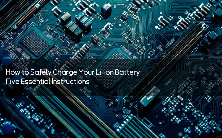 How to Safely Charge Your Li-ion Battery: Five Essential Instructions