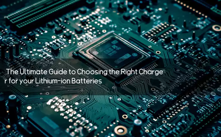 The Ultimate Guide to Choosing the Right Charger for your Lithium-ion Batteries