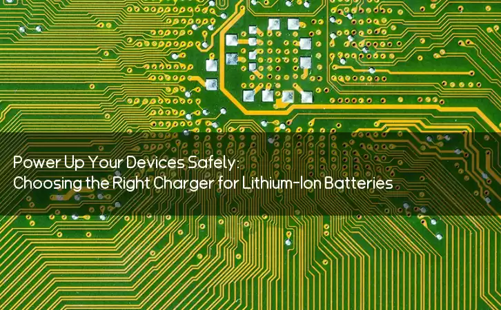 Power Up Your Devices Safely: Choosing the Right Charger for Lithium-Ion Batteries