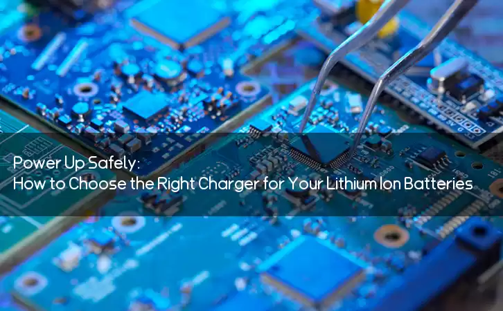 Power Up Safely: How to Choose the Right Charger for Your Lithium Ion Batteries